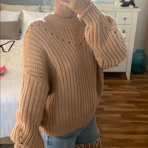 Nordstrom Elodie Chunky Knit Pullover Sweater